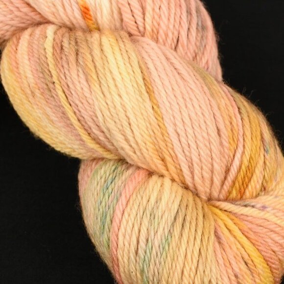 Six & Seven Fiber DK Yarn 100% Non-Superwash Merino Hand Dyed Magnolia - Picture 2 of 3